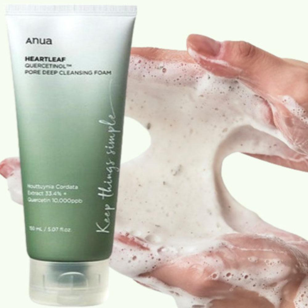 Anua Heartleaf Quercetinol Pore Deep Cleansing Foam