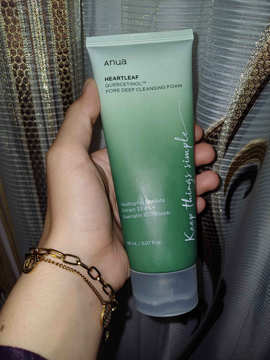 Anua Heartleaf Quercetinol Pore Deep Cleansing Foam