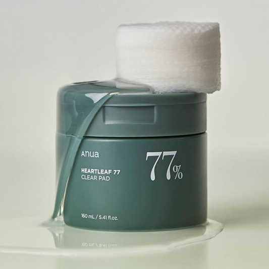 Anua 77% Heartleaf Clear Toner Pads. 160 mL. 70 sheets