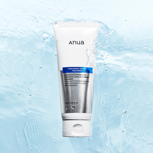 Anua Hyaluronic Acid & Panthenol Hydrating Gentle Foaming Cleanser 150 ML.