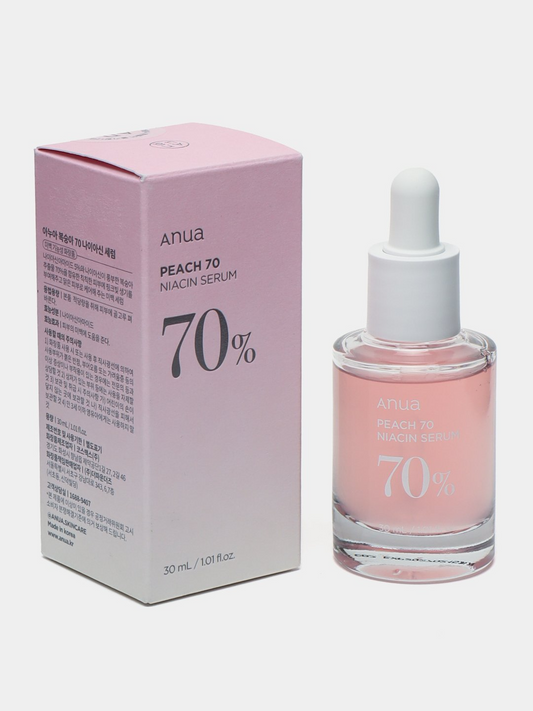 Anua Peach 70 Niacin Serum 30 mL.