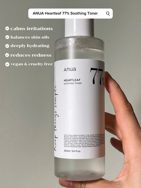 Anua Heartleaf 77% soothing Toner 250 mL Big size